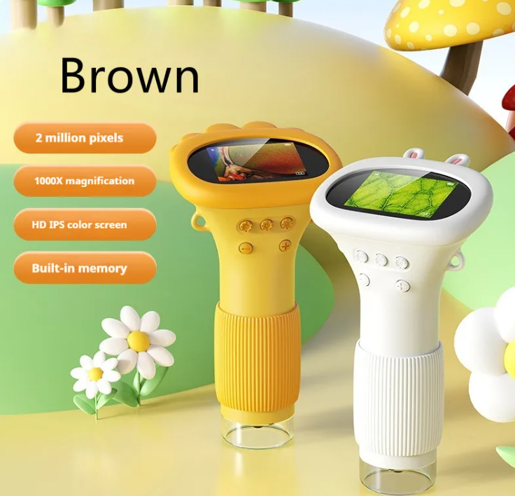 Kids' Portable Science Microscope